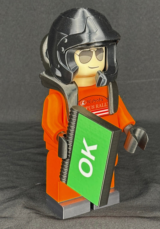 Mini Olympus Rally Route Book – Accessory for the 3D‑Printed Rally Driver