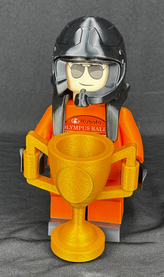 Mini Gold Trophy – Accessory for the 3D‑Printed Rally Driver